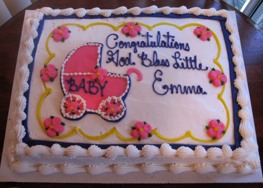 TARTA BABY SHOWER