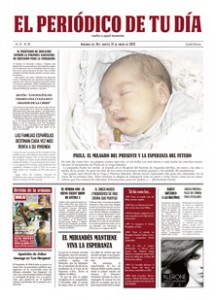 31-1-2012 primera plana Raquel del Pozo 1561_PRUEBA CARTEL THE D